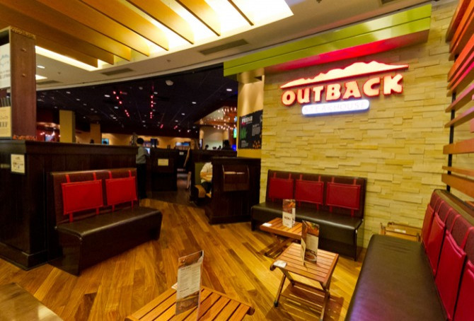 O projeto com a Oobj foi implementado em 72% dos restaurantes do Outback no Brasil. Foto: Divulgação.