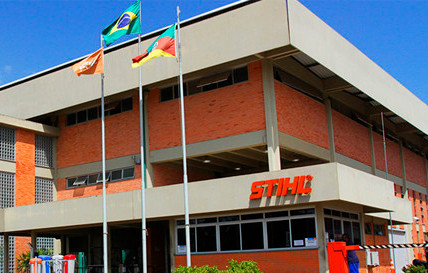 Sede da Stihl em São Leopoldo. Foto: divulgação.
