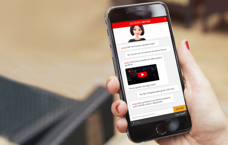 A Locaweb implantou o AgentBot em seu canal de atendimento automatizado ao cliente. Foto: Divulgação.