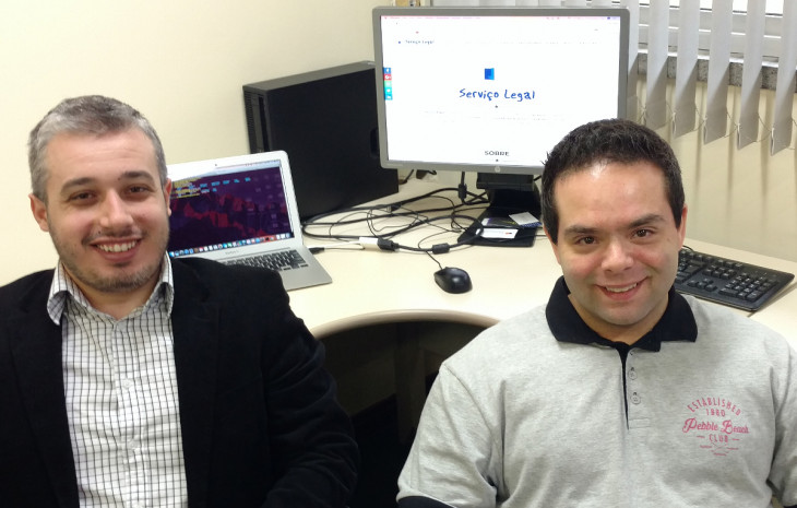 Leonardo Rosenbach e Renan Biegel, co-fundadores da Alpha Vikings. Foto: Divulgação.