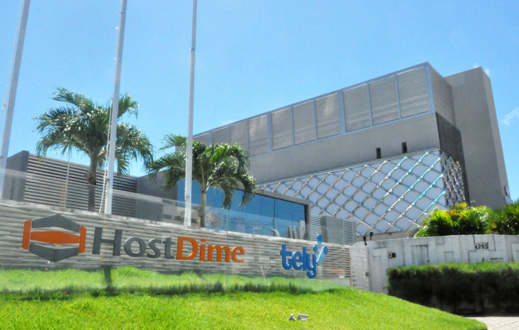 A HostDime investiu R$ 50 milhões para contar com um data center no Nordeste. Foto: Divulgação.