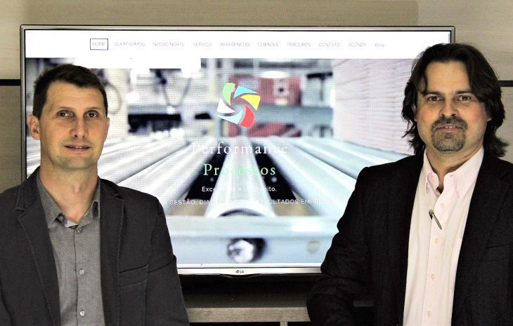 Romeu Kettermann e Ely Antonio Mascia Neto, sócios da Performance Processos. Foto: Divulgação.