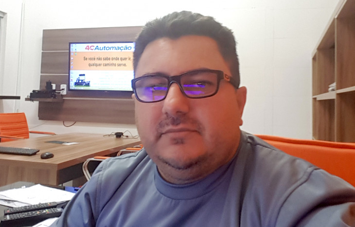 Cristian Farias, diretor da 4G Automação. Foto: Divulgação.