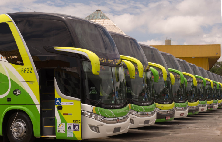 A Expresso Princesa dos Campos atua nos estados do Paraná, Santa Catarina e São Paulo. Foto: Divulgação,