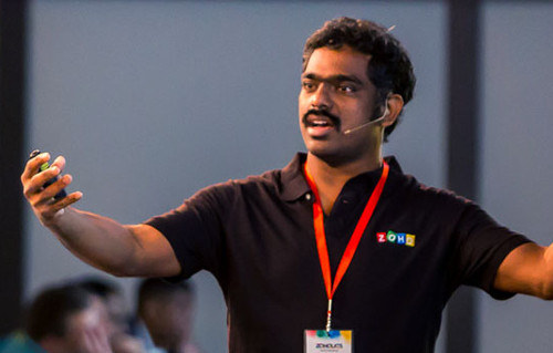 Raju Vegesna, evangelista da Zoho Corp. Foto: Divulgação.