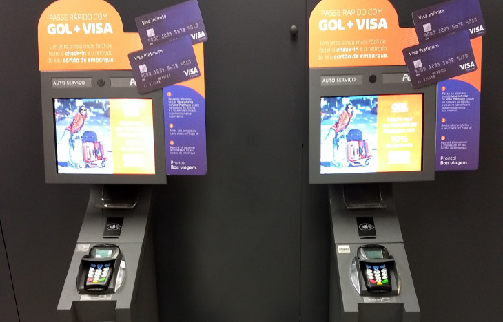 A Gol implementou o Visa Passfirst em aeroportos de seis cidades brasileiras. Foto: Divulgação.