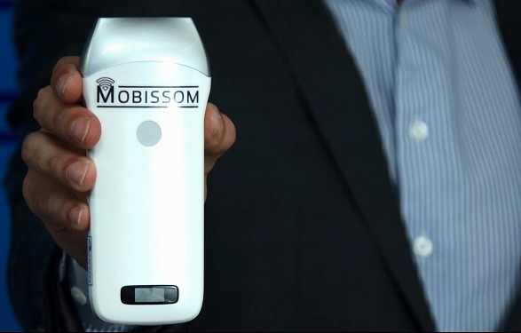 A Mobissom é especializada no comércio de ultrassom portátil para o segmento médico. Foto: Divulgação.