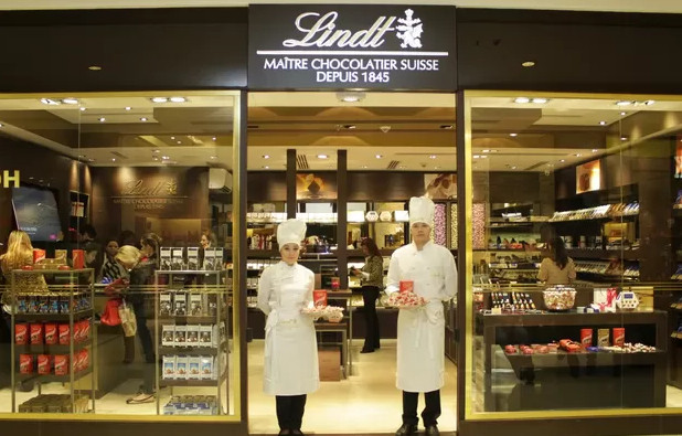 Na Lindt, o projeto com FX Retail Analytics será iniciado em 30 lojas. Foto: Divulgação.