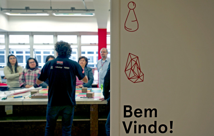 O Sesi conta com 10 FabLabs em São Paulo. Foto: Divulgação.