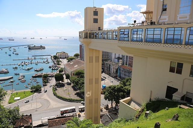Elevador Lacerda em Salvador. Foto: Pixabay.