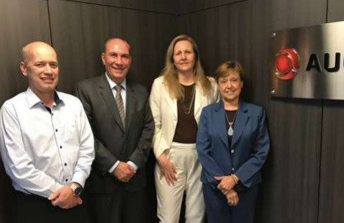 Diretoria da Auge e consultores da QualityFocus.