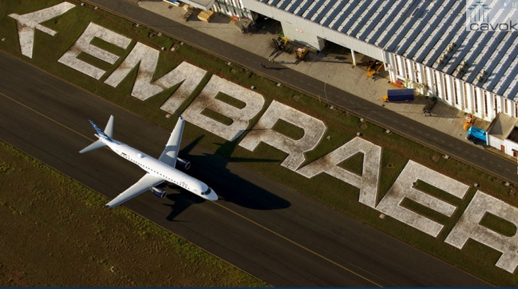 Embraer é uma gigante de aviação. Foto: Divulgação.