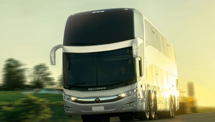 Marcopolo é a maior empresa brasileira de ônibus. Foto: Marcopolo.