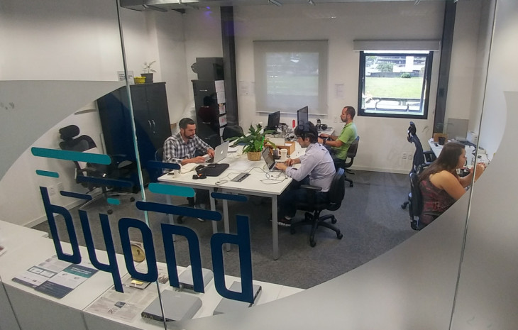 A startup catarinense Byond está incubada no MIDI Tecnológico. Foto: Divulgação.