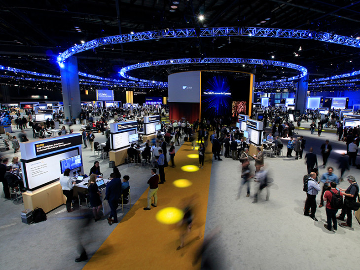 Usuários da SAP durante o último evento mundial da empresa. Foto: divulgação.