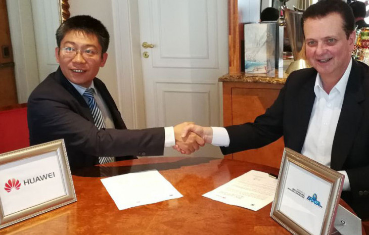 O MCTIC firmou um acordo com Huawei. Foto: Ascom/MCTIC.