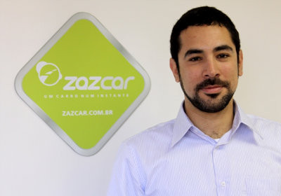 Felipe Barroso, CEO e sócio-fundador da Zazcar. Foto: Divulgação.