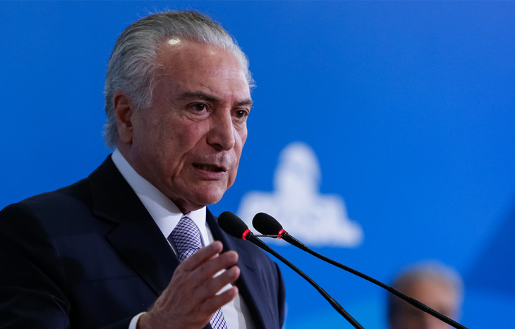 Pelo Diário Oficial, Temer autorizou o Nubank a ter uma operação bancária. Foto: Alan Santos/PR.