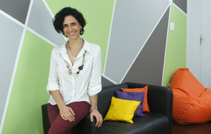 Adne Righi, fundadora do 360 Coworking. Foto: Divulgação.