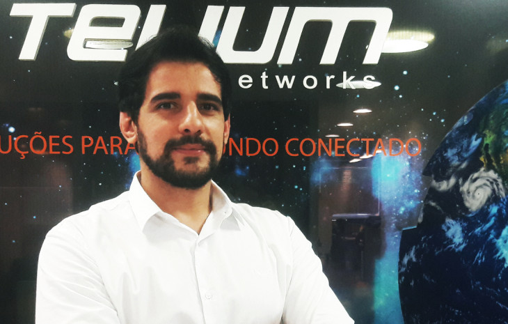 Thiago Sampaio, gerente de operações da Telium. Foto: Divulgação.