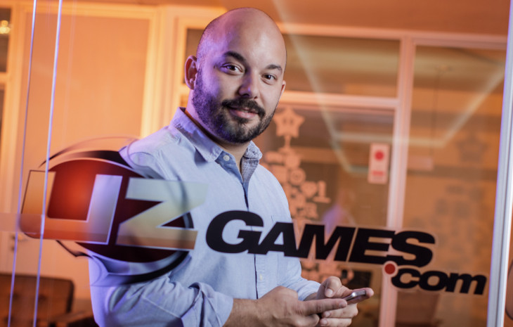 Eduardo Cheveau, gerente de e-commerce e planejamento da UZ Games. Foto: Divulgação.