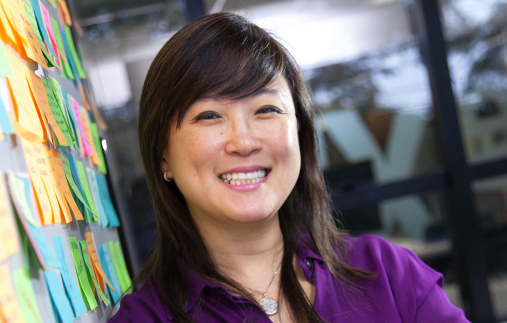 Aurora Suh, diretora de eficiência comercial da Linx.  Foto: Divulgação.