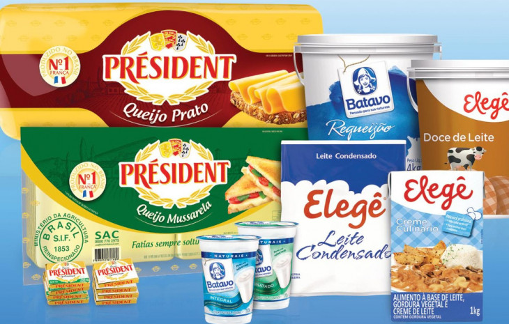 A Lactalis atua com  marcas como Batavo, Parmalat e Elegê. Foto: Divulgação.