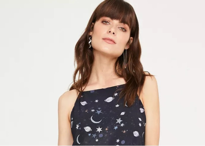 Shoulder é uma rede de moda feminina. Foto: site Shoulder.