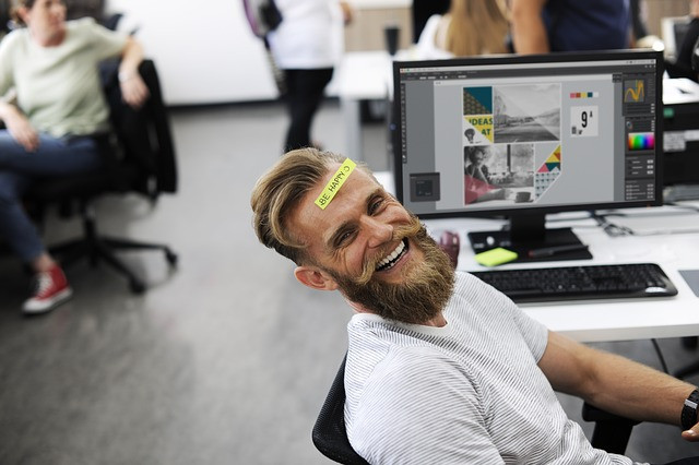 Nem tudo é alegria no mundo da startups. Já as barbas são verdade. Foto: Pixabay.