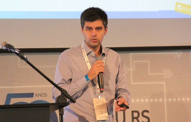 Tiago Giovanaz da Silva, coordenador de infraestrutura e redes da Univates. Foto: Sucesu-RS.