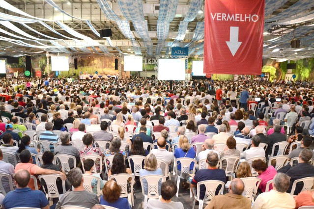 Evento de prestação de contas do Cecred. Foto: divulgação.