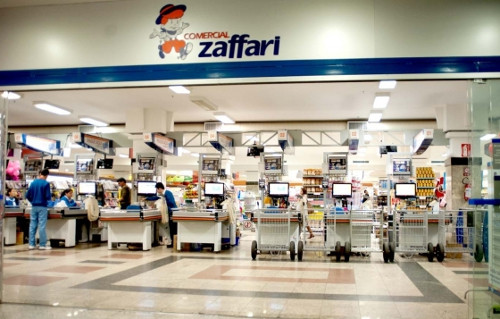 O Comercial Zaffari, rede supermercadista, adotou o Qlik Sense. Foto: Divulgação.