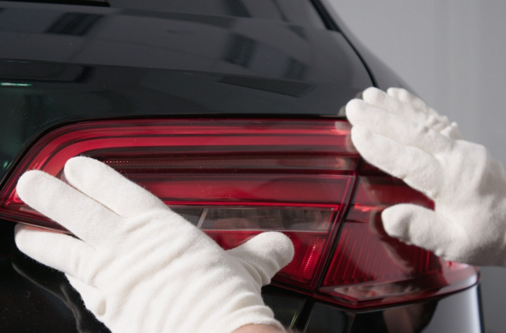 A Audi espera reduzir o tempos de prototipagem em até 50% na produção de capas de luzes traseiras. Foto: Divulgação.