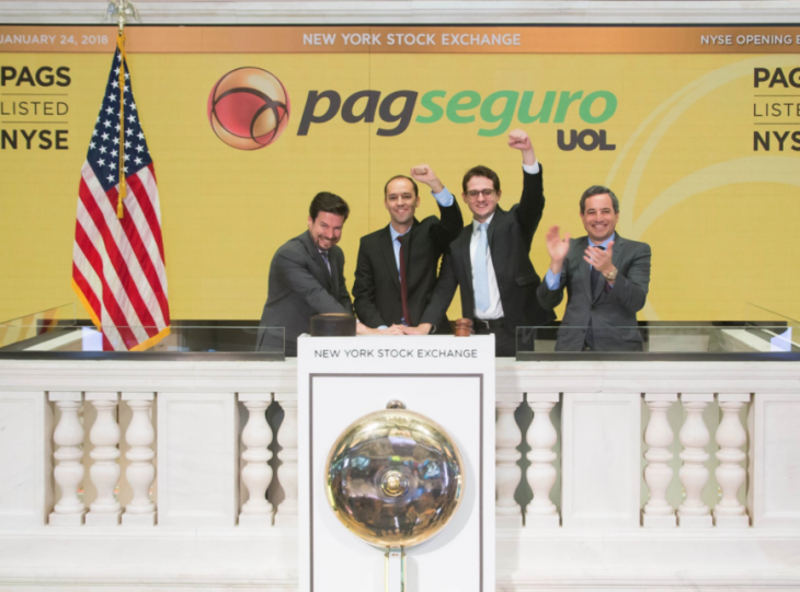 Lançamento da PagSeguro na NYSE.