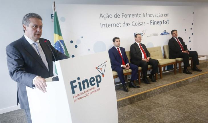 Lançamento da nova linha de financiamento na Finep. Foto: Divulgação.