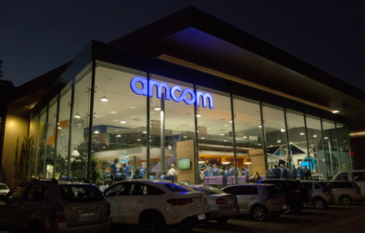 A AMcom, empresa de serviços de TI sediada em Blumenau, acaba de inaugurar uma nova sede. Foto: Divulgação.