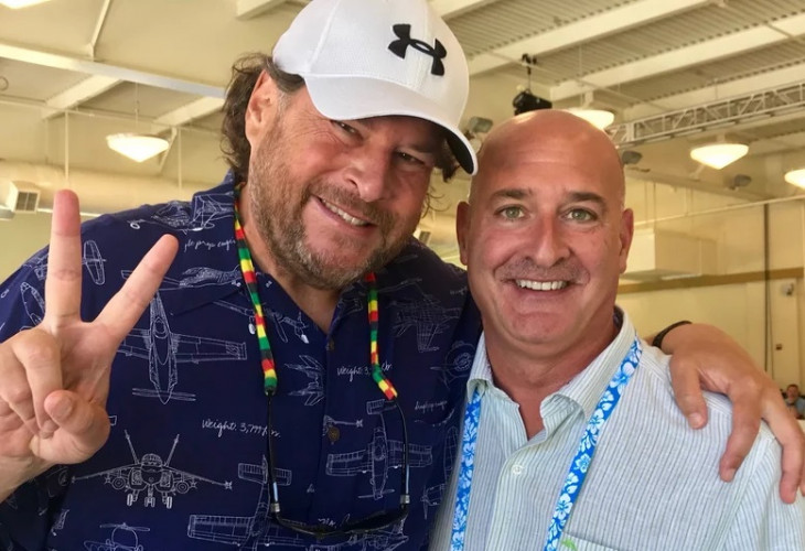 Mark Benioff e Keith Block.