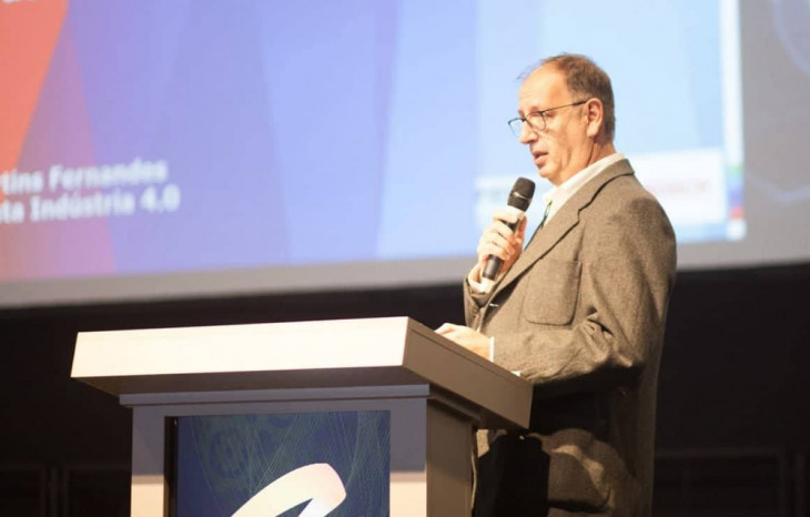 Fábio Fernandes, especialista em indústria 4.0 da Bosch. Foto: Divulgação.