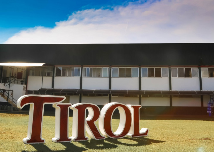 A Tirol possui três unidades produtivas em Santa Catariana. Foto: Divulgação.