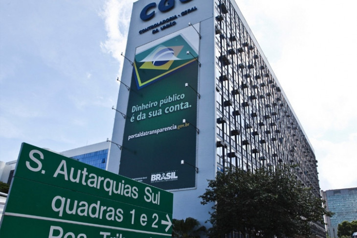 Prédio da CGU em Brasília. Foto: Divulgação.