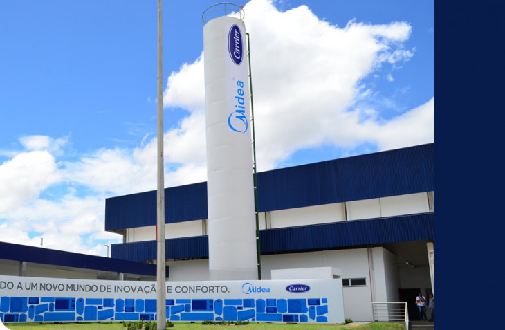 A Midea Carrier, criou uma plataforma de treinamento à distância com o Moodle. Foto: Divulgação.