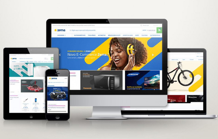 O portal de vendas online do Grupo Zema conta com a plataforma Oracle Commerce Cloud. Foto: Divulgação.
