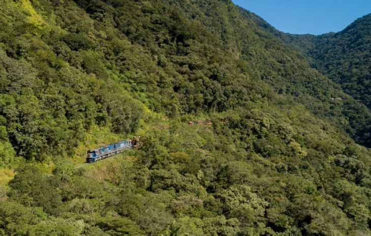 A Rumo administra mais de 12 mil km de ferrovias. Foto: Zig Koch.