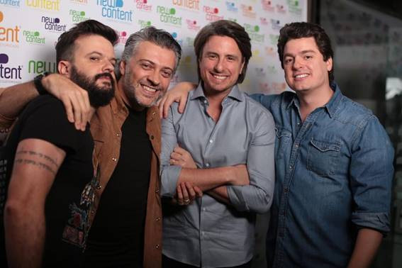 Sócios-fundadores da New Content.