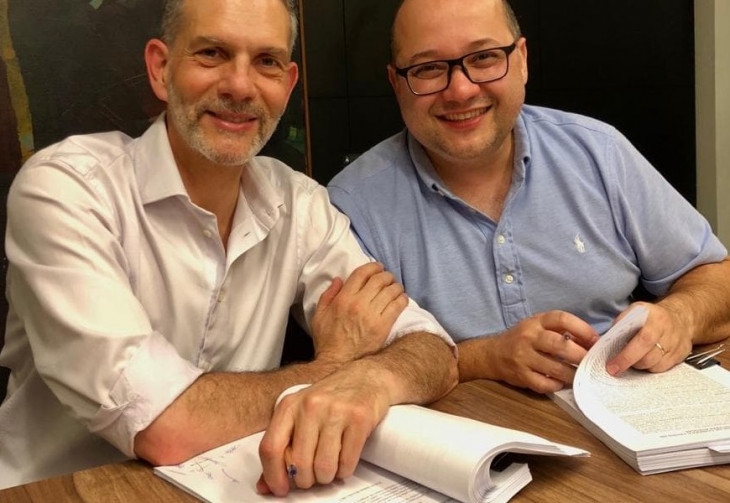 Mauro Dorfman e Márcio Coelho.
