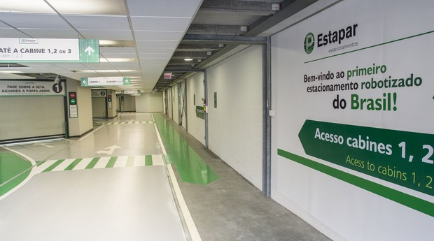 Estacionamento da Estapar. Foto: Divulgação.