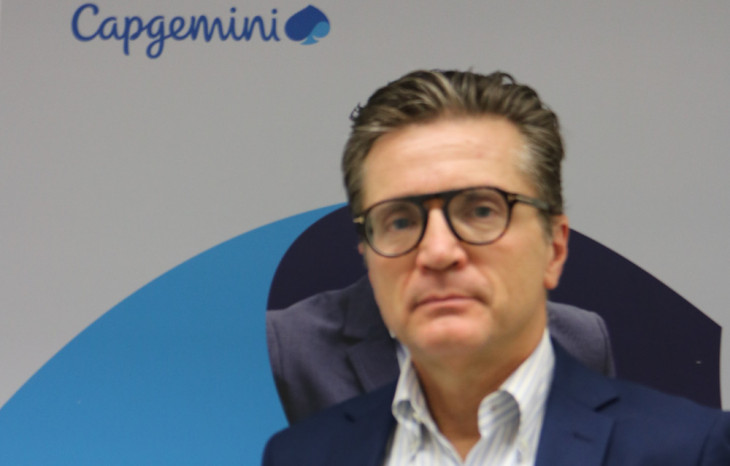 Giulio Salomone, VP da unidade de negócios de indústria e telecomunicações da Capgemini. Foto: Divulgação.
