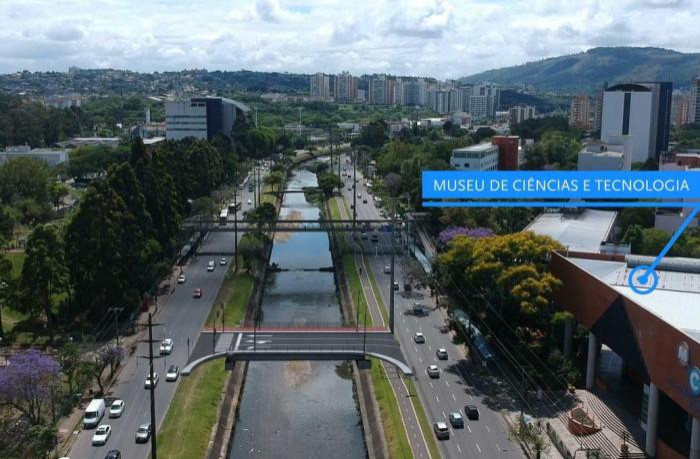 Onde deve ficar a nova ponte. Foto: divulgação.