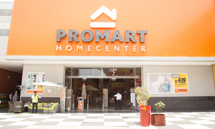 A Promart Homecenter conta com um e-commerce e 25 lojas espalhadas pelo Peru. Foto: Divulgação.
