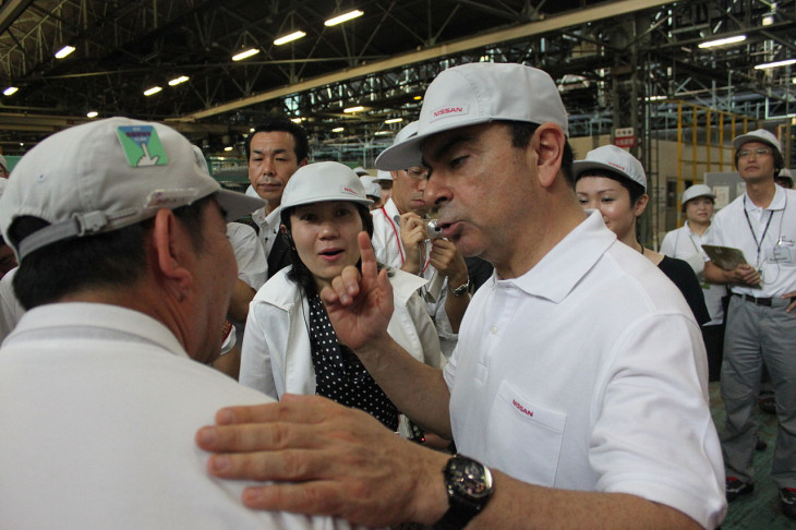 Carlos Ghosn vai perder a presidência do conselho de administração da Nissan e o cargo de CEO do Grupo Renault. Foto: Bertel Schmitt.